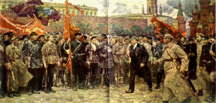 В. Холуев. Солдаты революции (фрагмент)